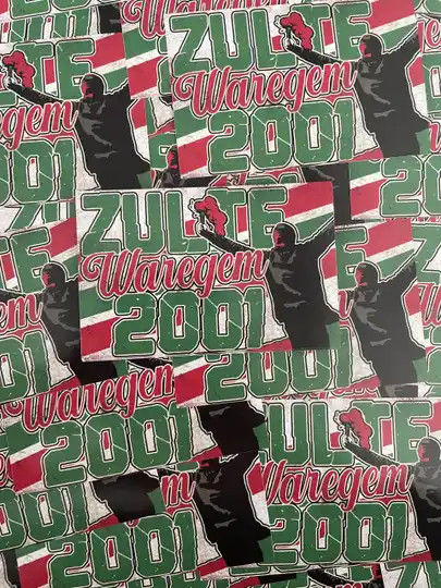 SV Zulte-Waregem 2001 sticker